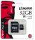 Карта памяти microSD 32Gb Kingston microSDHC CLASS 10  UHS-I + адаптер SD