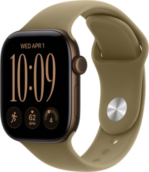 Смарт-часы Apple Watch Series 12 42mm Aluminum Sport Band Dark Bronze (бронза)