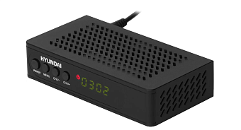 Тюнер TV Hyundai H-DVB240 DVB-T2, черный