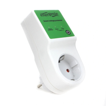 Реле напряжения Energenie EHB8-2, 15A, c дисплеем, белое