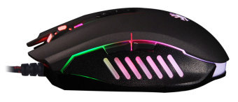 Мышь проводная A4Tech Bloody Q81 6200dpi черный