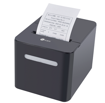 Термопринтер G&G GG-TD80 76 мм, 203 dpi, USB, черный