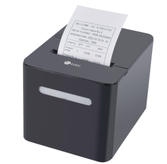 Термопринтер G&G GG-TD80 76 мм, 203 dpi, USB, черный