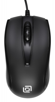 Мышь проводная Оклик 325M черный