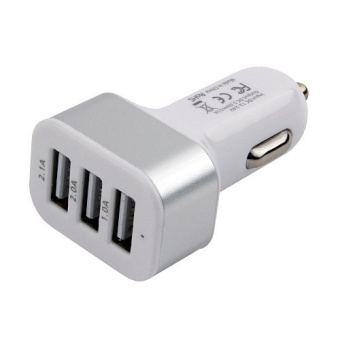 Автомобильное зарядное устройство Cablexpert (3*USB, 1A/2A/2.1A)