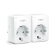 Умная розетка TP-Link Tapo P100 (2-pack) Wi-Fi белый