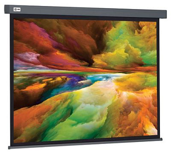Экран для проектора Cactus 152x203см Wallscreen CS-PSW-152X203-SG 4:3 настенно-потолочный рулонный серый