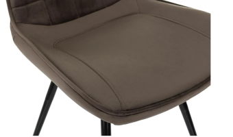 Кресло Бюрократ CH-K2_4 комплект 4шт коричневый Holland 74 металл черный на ножках