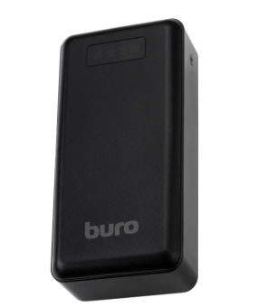 Внешний аккумулятор 30000 mAh_ Buro BPF30D22PBK черный