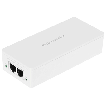 Инжектор PoE Tenda POE30G-AT 1000 Мбит/с, белый