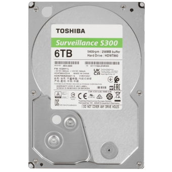 Жесткий диск SATA 6Tb Toshiba S300 5400rpm 256Mb SATA-3