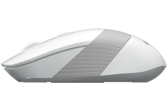 Мышь беспроводная A4Tech Fstyler FG10 2000dpi серый/белый