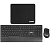 Комплект беспроводной (клавиатура+мышь) SVEN KB-C3800W USB Wireless черный
