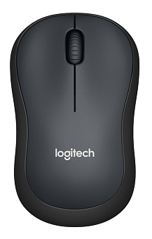 Мышь беспроводная Logitech M220 Wireless Silent черный