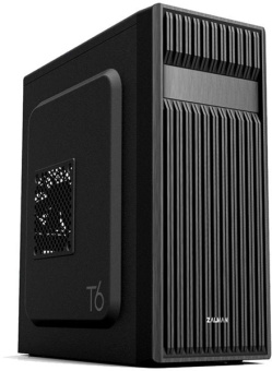 Корпус Zalman T6 (MiniTower, 2*USB2.0, 1*USB3.0, ATX, без БП) чёрный