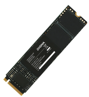 Накопитель SSD M.2 512Gb Digma Meta M6E (PCI-E 4.0 x4, 5000/2600 Мбайт/сек)
