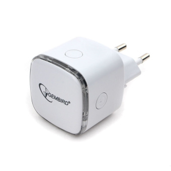 Ретранслятор Wi-Fi сигнала Gembird WNP-RP-004 2.4 ГГц, 300 Мбит, белый