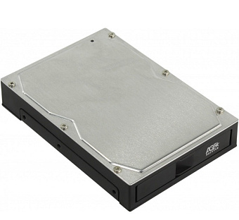 Мобильное шасси SATA AgeStar 3CB2A (Комплект для преобразования одного 2,5" SATA HDD / SSD в 3,5" SATA HDD) Black