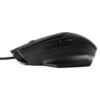 Мышь проводная Гарнизон GM-740G 2400dpi  USB Black