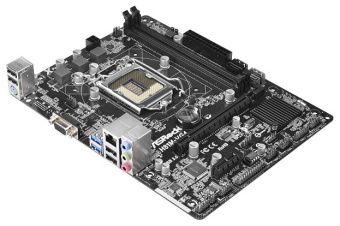 Материнская плата Socket-1150 ASRock H81M-VG4 (iH81) 2*DDR3 1*PCI-Ex16 1*PCI-Ex1 2*Sata VGA USB3.0 mATX