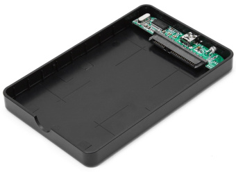 Внешний контейнер USB2.0 -> SATA 2.5", Gembird EE2-U2S-40P пластик, чёрный