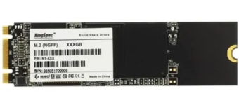 Накопитель SSD M.2 256Gb KingSpec NT-256 (SATA, 550/500 Мбайт/сек)