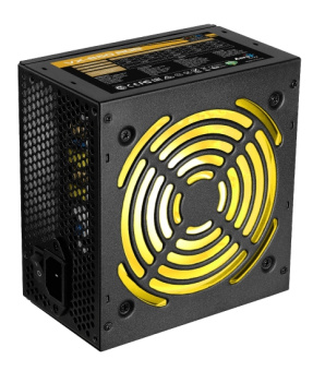 Блок питания .650W Aerocool VX Plus 650 RGB (120mm, 20+8pin, 2*8pin, 4*Sata, 3*Molex)