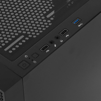 Корпус XASTRA A302 FRGB ATX чёрный