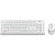 Комплект проводной (клавиатура+мышь) A4Tech Fstyler F1010 белый/серый