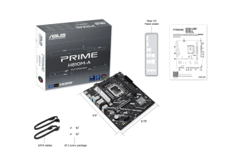 Материнская плата Socket-1851 ASUS PRIME H810M-A-CSM (H810) 2*DDR5 HDMI DP mATX