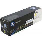 Картридж лазерный HP 201A (CF402A) для HP LJ Pro M252/M277, 1400 стр. желтый