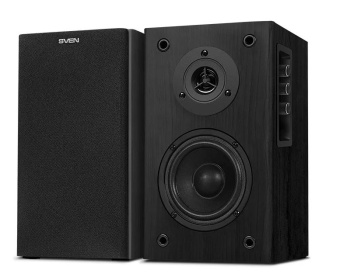 Акустическая система SVEN SPS-614 2.0 (2x20W, Bluetooth, дерево, черный)