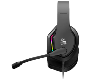 Наушники проводные A4Tech Bloody G260 (20 Гц - 20 кГц, 7.1 Виртуальный звук, RGB-подсветка, 2м, USB) черный