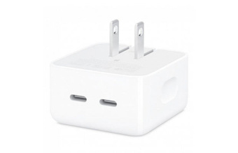 Сетевое зарядное устройство Apple 35W Dual USB-C Compact White