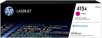 Картридж лазерный HP 415X (W2033X) для HP LJ M454/MFP M479 пурпурный