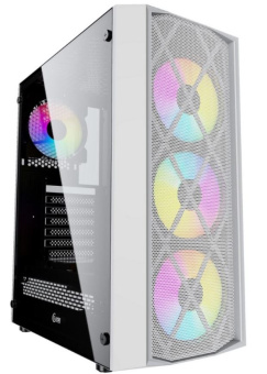 Корпус Powercase Rhombus X4 Mesh ATX White