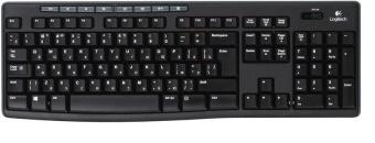 Комплект беспроводной (клавиатура+мышь) Logitech MK270 Wireless Combo USB черный