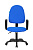 Кресло Бюрократ CH-1300N (ткань, пружинно-винтовой мех. качания, крест. пластик, до 120 кг) Синий