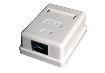 Розетка 1 port RJ-45 FTP 8P8C кат.5е