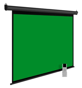 Экран для проектора Cactus 200x200см GreenMotoExpert CS-PSGME-200X200 1:1 настенно-потолочный рулонный