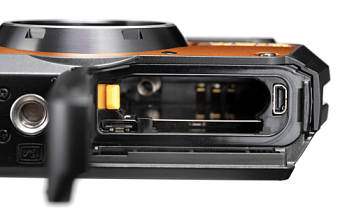 Цифровая фотокамера Ricoh WG-6 GPS оранжевый