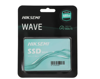 Накопитель SSD SATA 480Gb HIKVision Wave(S) Series (3D TLC, 550/470 Мбайт/сек)