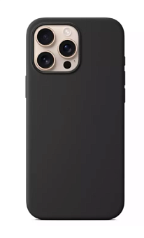 Чехол для смартфона Apple iPhone 16 Pro 6.3" - Silicone Case (Button, Magsafe), черный