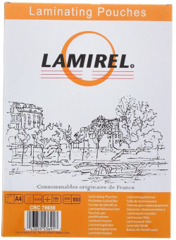 Плёнка для ламинирования Lamirel (A4, 100мкм, 100шт)