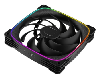 Комплект вентиляторов Geometric Future Squama 2503B-14 Triple Pack ARGB Black