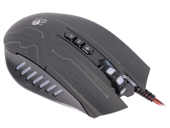 Мышь проводная A4Tech Bloody Q82 6200dpi черный