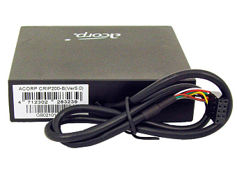 Картридер в 3.5" отсек Acorp CRIP200 (CF/MD/SM/xD/MMC/SD/MS, 1*USB2.0) Black