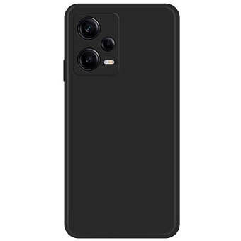Чехол для смартфона Xiaomi Poco X5 Pro 5G Soft Matte, с микрофиброй, black
