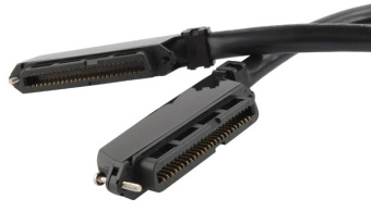 Кабель патч-корд Patch cord RJ21 (мама/90) - RJ21 (мама/90)  3м, 25 пар, Hyperline