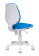 Кресло Бюрократ CH-W213 (ткань, пружинно-винтовой мех. качания, крест. пластик, до 100 кг) Голубой
